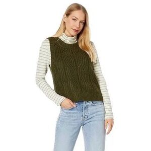 NWT Madewell Pointelle Knowe Sweater Vest